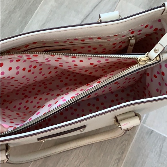 Kate Spade cream tote - Picture 4 of 7